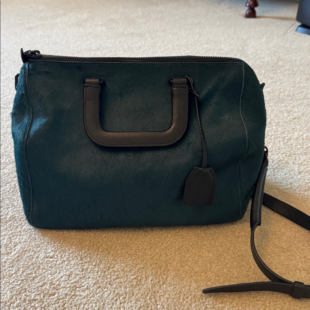 3.1 Phillip Lim Teal and Black Handbag